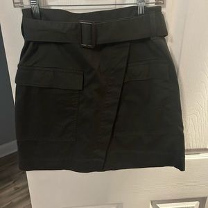 Olive green banana republic skirt